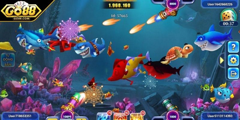 Khám Phá Đại Dương GO88 Săn Kho Báu Dưới Đáy Biển Sâu 2 Chinh phục sinh vật hiếm, mở kho báu khổng lồ dưới đáy biển