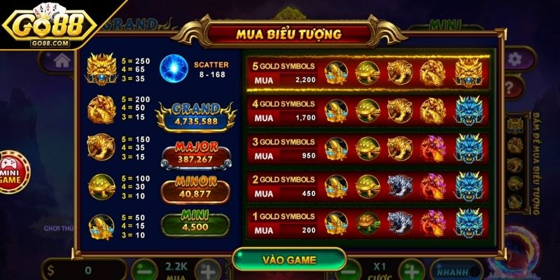 Kho Báu Tứ Linh GO88 – Chinh Phục Kho Báu Huyền Thoại 3 Nâng cơ hội trúng lớn với chiến lược thông minh