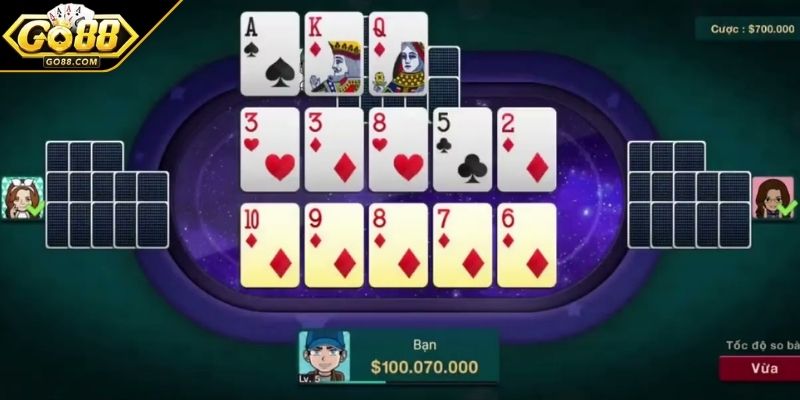 Mậu Binh GO88 – Thử Thách Tư Duy Và Chiến Thuật Từng Ván 3 Bí quyết sắp bài hiệu quả giúp bạn thắng Mậu Binh GO88